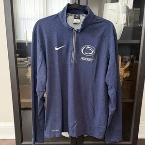 Nike Penn State Hockey Quarter-Zip Pullover